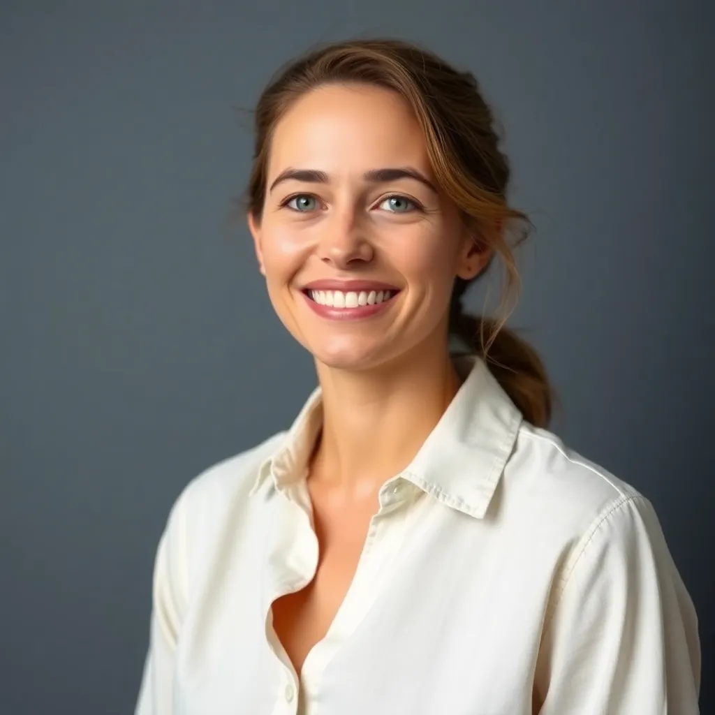 Portret van Lisa die haar schuldaflossingsreis deelt
